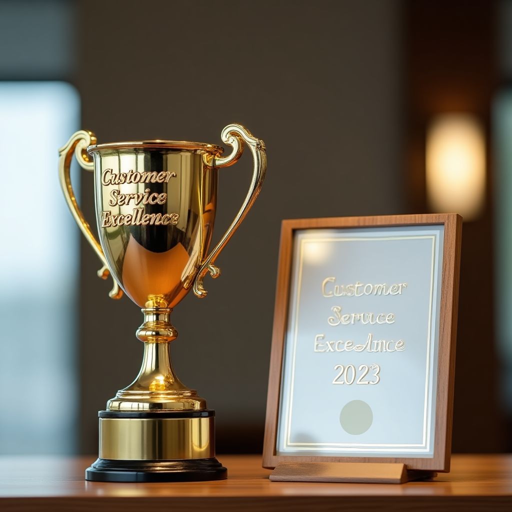 Premio a la excelencia en servicio al cliente